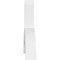 Ekena Millwork Archdale Architectural Grade PVC Gable Bracket, 72"W x 36"H x 6"D x 6"F, 12/12 Pitch GBP072X36X0606ARC00 - alternate 4